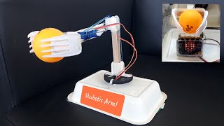 Easy DIY Robotic Arm Using MicroBit [ShuBotics]