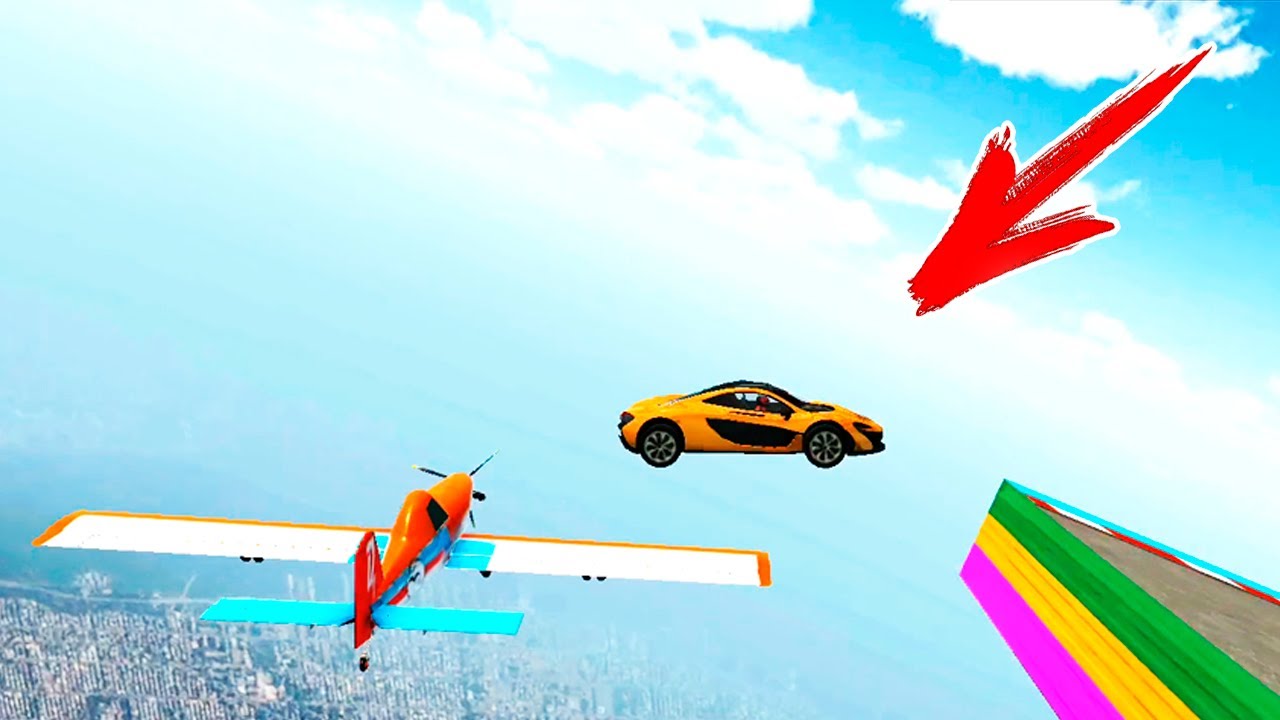 MEGA RAMPS скоростной спуск по МЕГА РАМПАМ прохождение игры на андроид ...