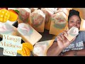 I made a Mango Madness soap | How I Make Soap Small business