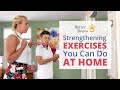 Exercises at home to strengthen bone