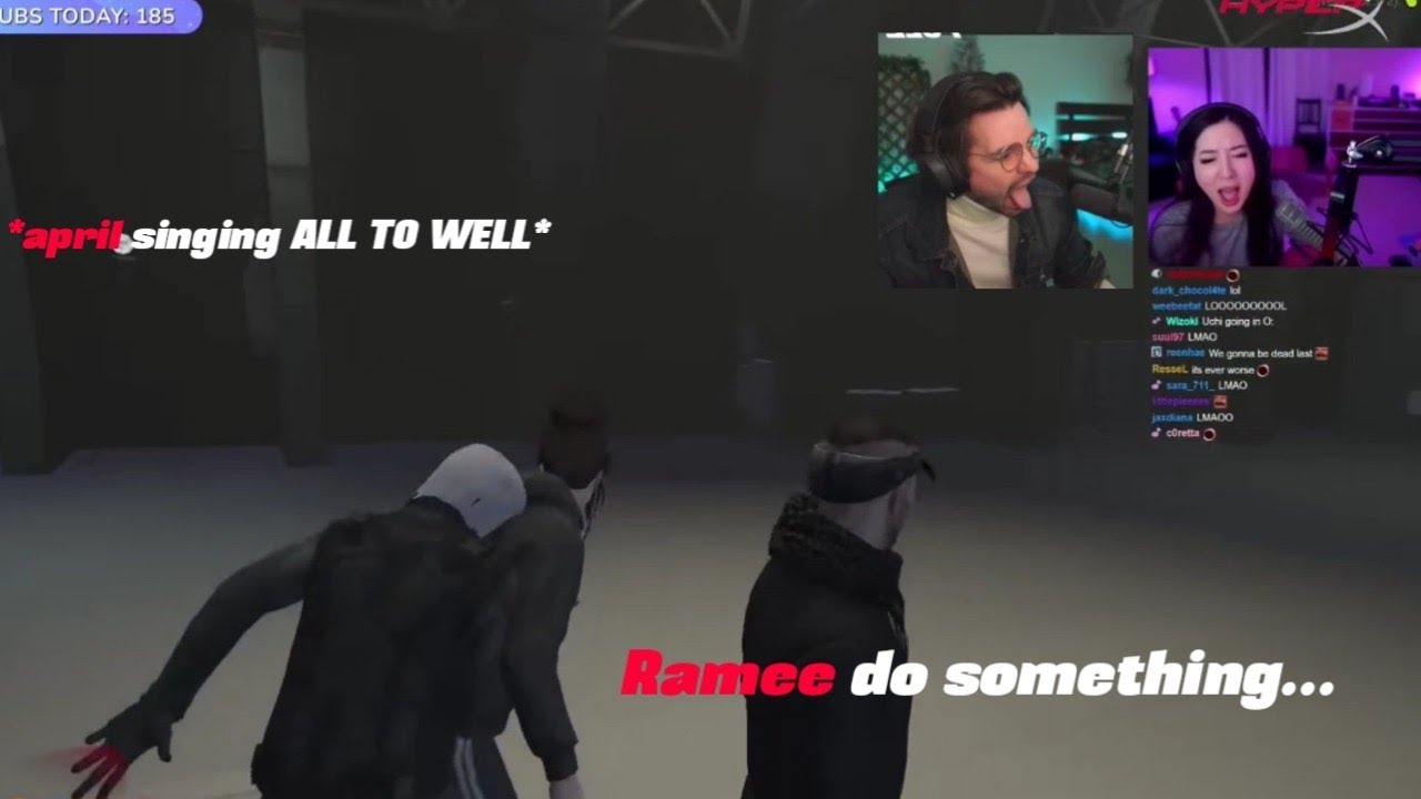 April with Ramee and Uchi-  Chaos As usual | GTA RP