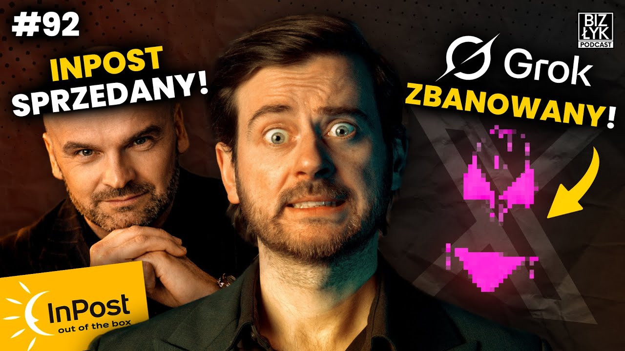 ELON MUSK PRZEGIĄŁ?! GROK ZBANOWANY ZA ROZBIERANE ZDJĘCIA!  BizŁyk #92