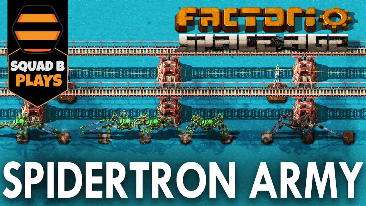 How to Use Spidertrons to become a Building Powerhouse in Factorio Space Age