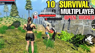10 Best SURVIVAL MULTIPLAYER Open World Games for Android & iOS 2021 • LOW SIZE • LOW SPEC screenshot 2