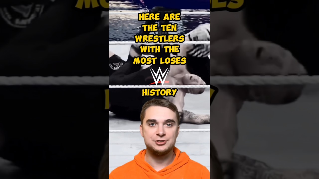 10 Wrestlers with Most Loses in 