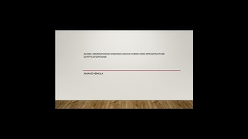 AZ-800: Administering Windows Server Hybrid Core Infrastructure Certification Guide - Anand Vemula