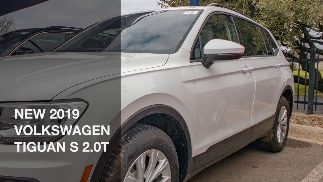 New 2019 Volkswagen Tiguan 2.0T S FWD