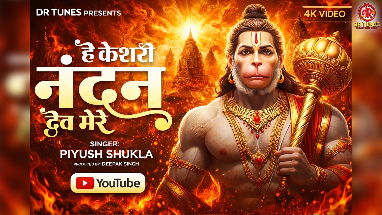 हे केशरी नंदन देव मेरे | Piyush Shukla | He Keshari Nandan Dev Mere | Kanha Singh | Hanuman Bhajan