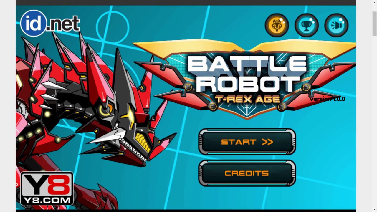 BATTLE ROBOT T-REX AGE jogo online no