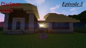 Pixelmon Ep3 - Mechanical Anvil!