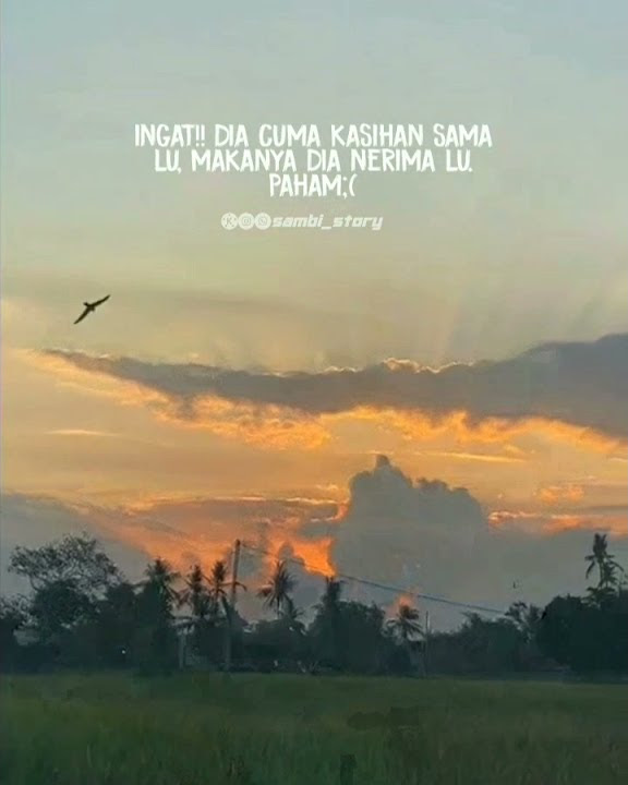 story wa patah hati