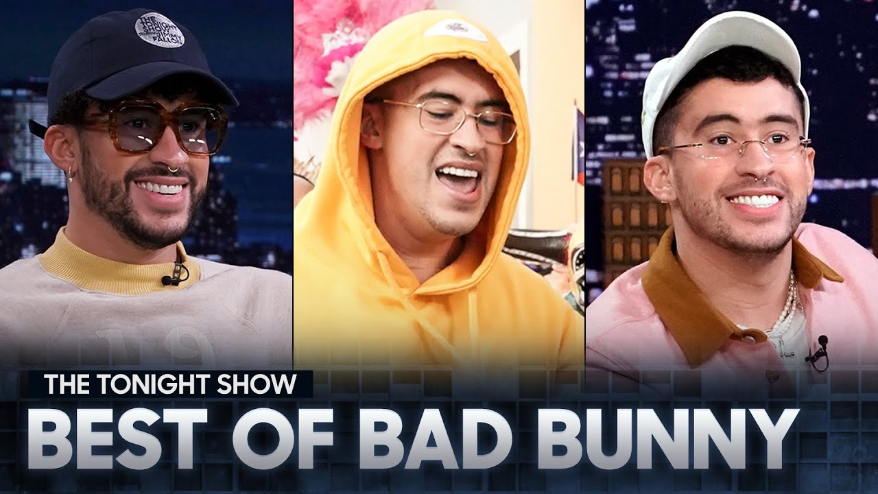 The Best of Bad Bunny on The Tonight Show Starring Jimmy Fallon - YouTube