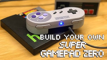 Super Gamepad Zero: RetroPie in an Original Super Nintendo Controller!