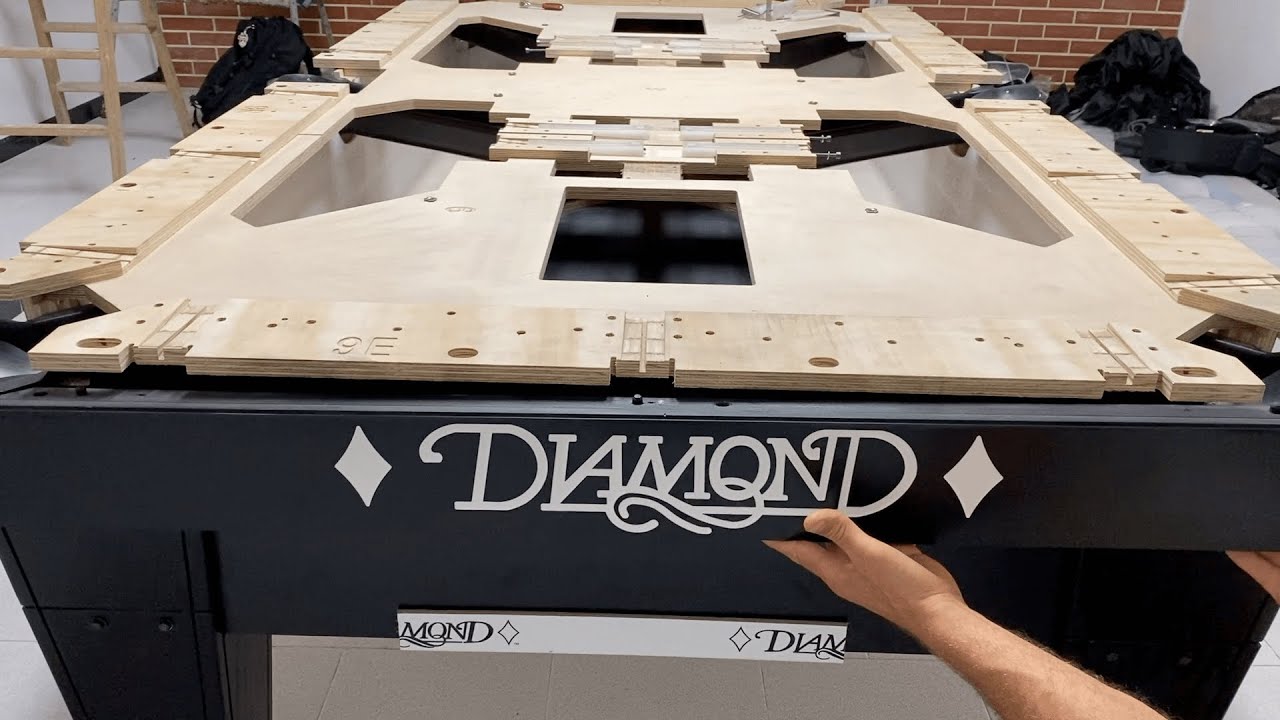 Mesa billar DIAMOND POR DENTRO | The Billartist