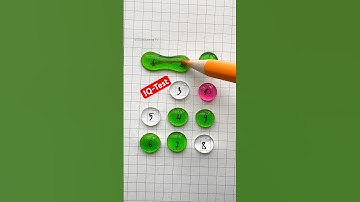 Nối số IQ – Bạn đi đúng đường?🤔#drawing #iqtest #maths #quiz #games #shorts