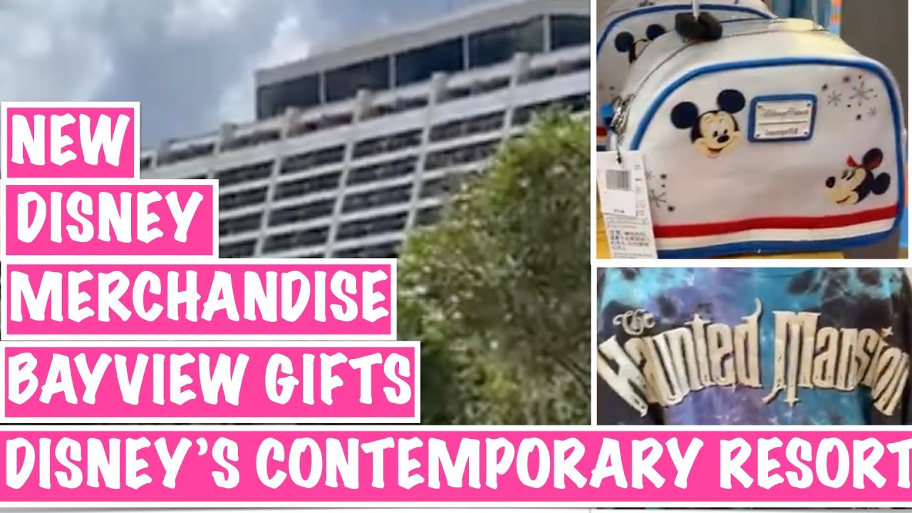 BAYVIEW GIFTS NEW DISNEY MERCHANDISE + HALLOWEEN MERCH Disney Contemporary Resort Art & Collectables