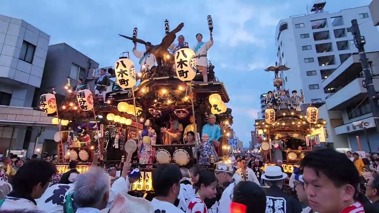 2025.08.03　八王子まつり　3日目　上地区千貫神輿・大辻合わせ他