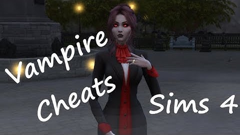 How to cheat your vampire! (for both PC & Console) Sims 4
