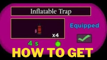 HOW TO GET THE NEW INFLATABLE TRAPS IN PIGGY 1st BIRTHDAY UPDATE(READ DESC)