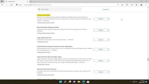 How To Enhance Text Contrast to Improve Font Rendering in Microsoft Edge [Tutorial]