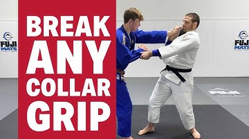 HOW TO BREAK ANY COLLAR GRIP WITH TECHNIQUE NOT STRENGTH - TRAVIS STEVENS JUDO