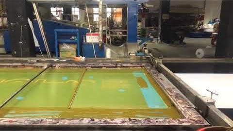 Screen printing process, specialized in the production of high quality flags and banners