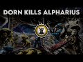 Praetorian of dorn  dorn kills alpharius  voice over