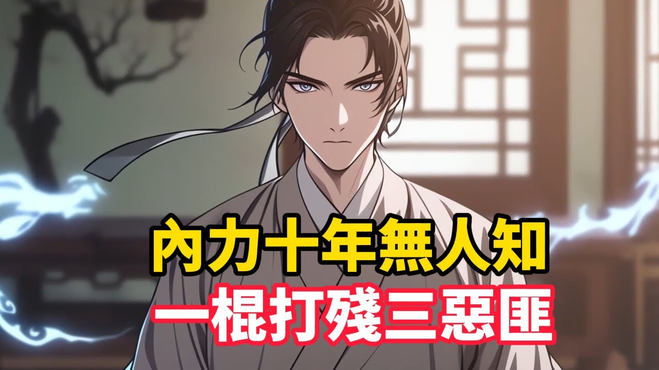 《內力十年無人知，一棍打殘三惡匪》穿成小地主，覺醒「家族武道系統」：子嗣修煉，反哺家族。可連生三胎，系統只給了一本內功，再無獎勵。我苦修十年，丹田才生出一絲內氣……#漫画解说