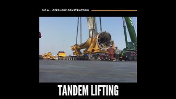 CRANE TANDEM LIFT
