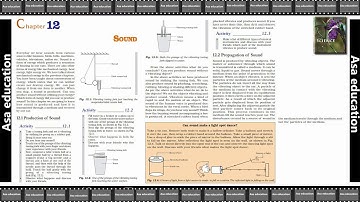 Ch 12.1 Sound (Science, CBSE, Grade 9) Easy explanation in Hindi