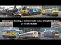 (HD) WCML Train Spotting At Carlisle Citadel Station With ECML Diverts On The 03/10/2020