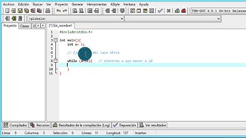 Curso de C. Tutorial 11. Ciclo while
