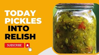 Making dill pickle relish from mushy pickles screenshot 3