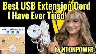 USB 25 Feet Extension Cord 🤩 Review | Sold on Amazon by NTONPOWER