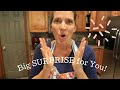 A LONG DAY in a large family  home plus a BIG SURPRISE for YOU!!!!