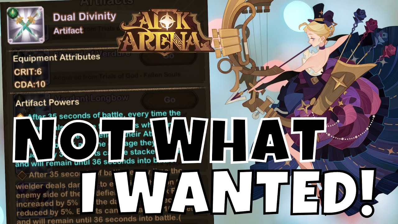 UNSURE HOW THIS ARTIFACT WILL WORK! [AFK ARENA]