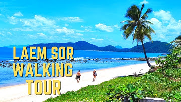 Koh Samui Laem Sor Beach Walking Tour | Koh Samui Vlog