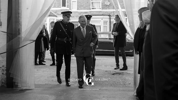 HRH The Prince of Wales  Visits Gaziano & Girling