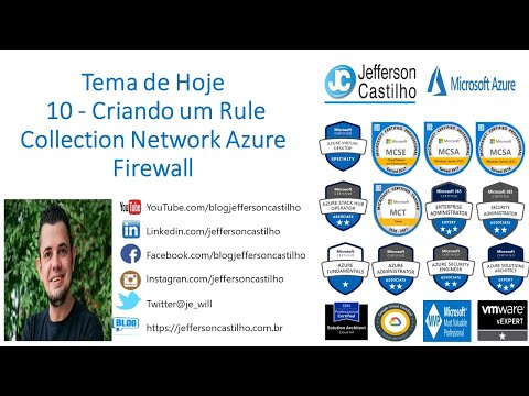 10 - Criando um Rule Collection Network Azure Firewall