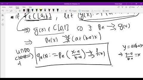 Real analysis: Weierstrass polynomial approximation theorem proof