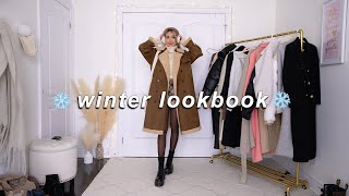 WINTER LOOKBOOK 2022 | casual + warm outfits ❄️
