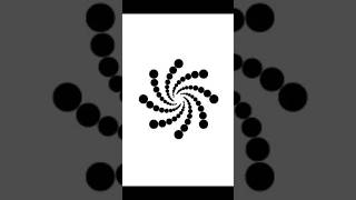 Create A Dotted Swirl Pattern In Adobe Illustrator#shortsfeed #shortsviral
