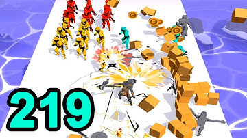 Crowd Master 3D Level 219 BIG UPDATE!!! All Levels Gameplay Android,iOS