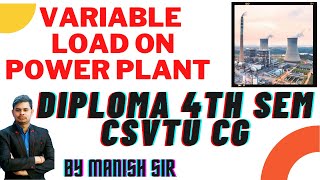 ||VARIABLE LOAD||ECONOMICS OF POWER SYSTEM||part 2||