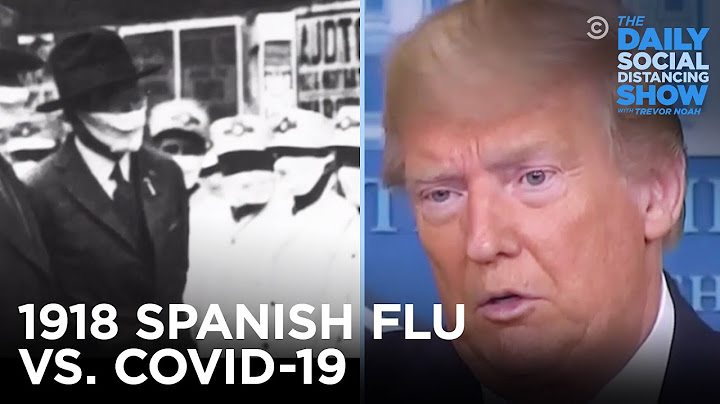 The 1918 Spanish Flu vs. COVID-19. Spot the difference. | The Daily Show