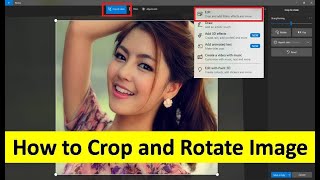 How to Crop and Rotate Image in Photo App on Windows 10 Hindi How to Crop and Rotate Image in Photo App on Windows 10 Hindi