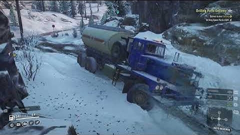 SnowRunner -drilling parts delivery part3