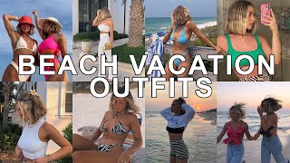 What I Wore for a Beach Vacation   Tips on Packing | Delaney Childs