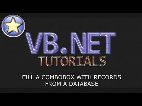 VB.NET Database Tutorial - Fill ComboBox From SQL Database & Dynamic Query (Visual Basic .NET)
