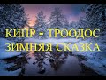 Кипр, горы Троодос - зимняя сказка